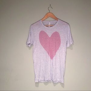 NWT Heart Tee Shirt Boutique Etsy Brand